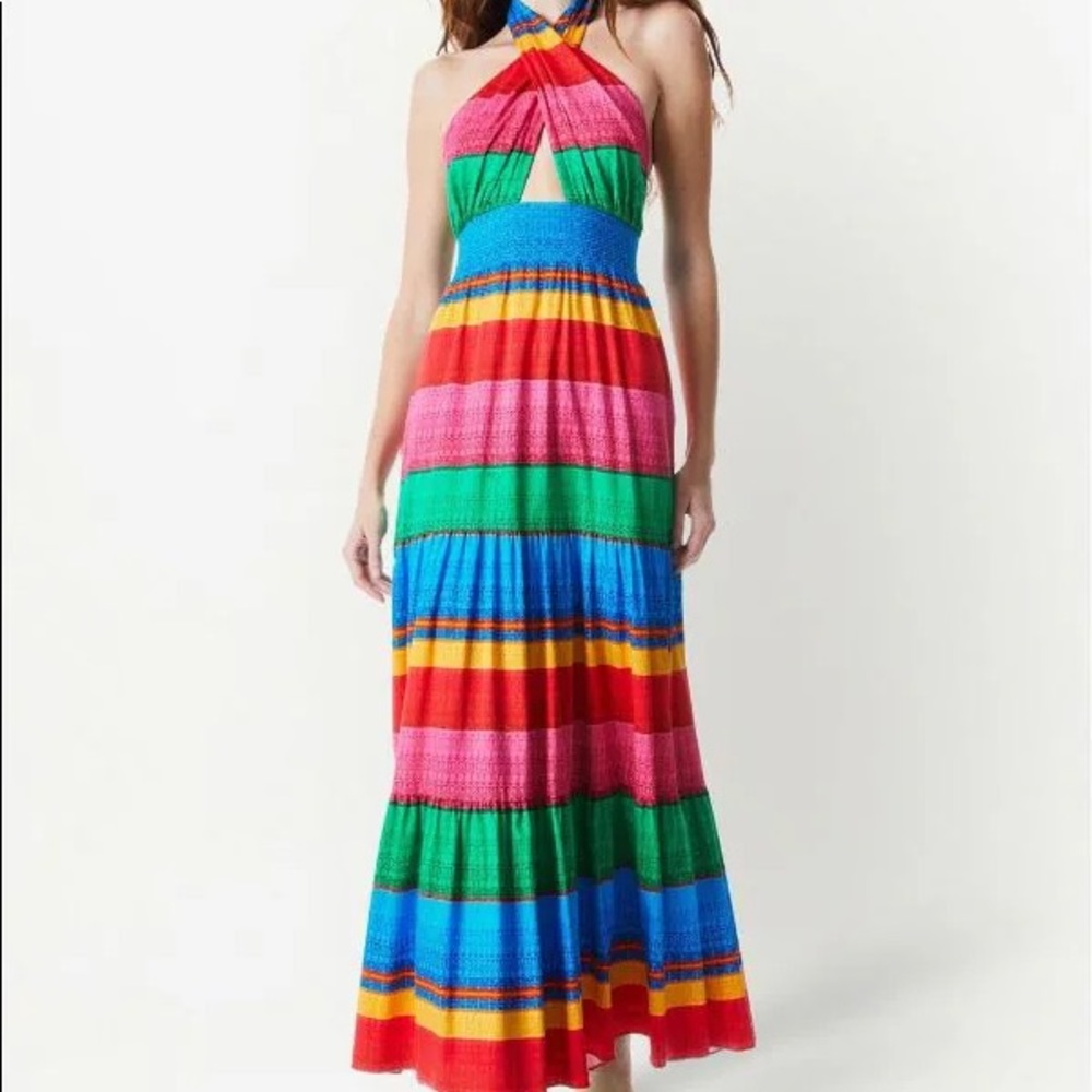 Alice and Olivia Lyndon Maxi dress